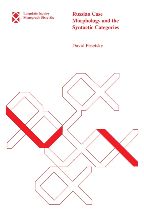 Cover of Russian Case Morphology and the Syntactic Categories