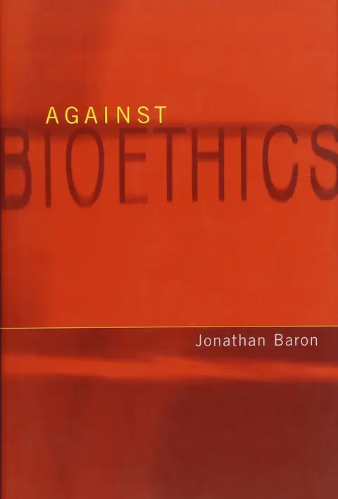 Cover of Against Bioethics