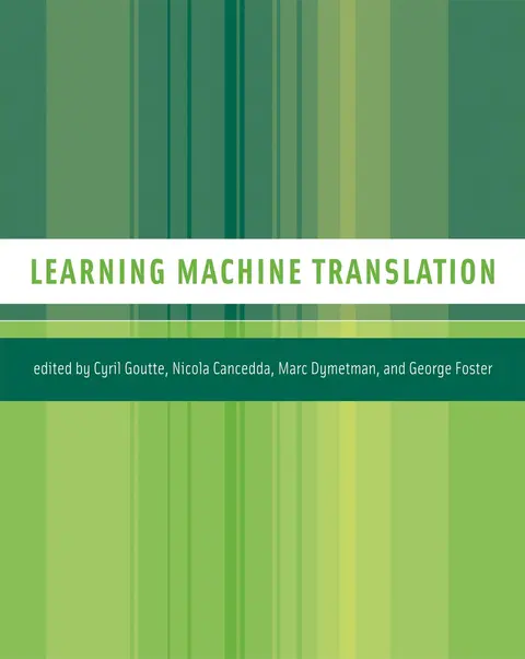 Cover of Learning Machine Translation