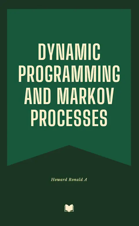 Cover of Dynamic Programming and Markov Processes