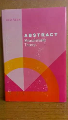 Cover of Abstract Measurement Theory