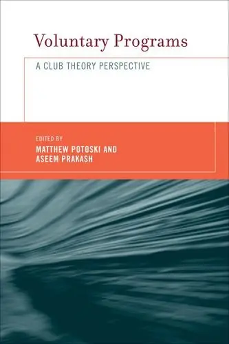 Cover of Voluntary Programs – A Club Theory Perspective