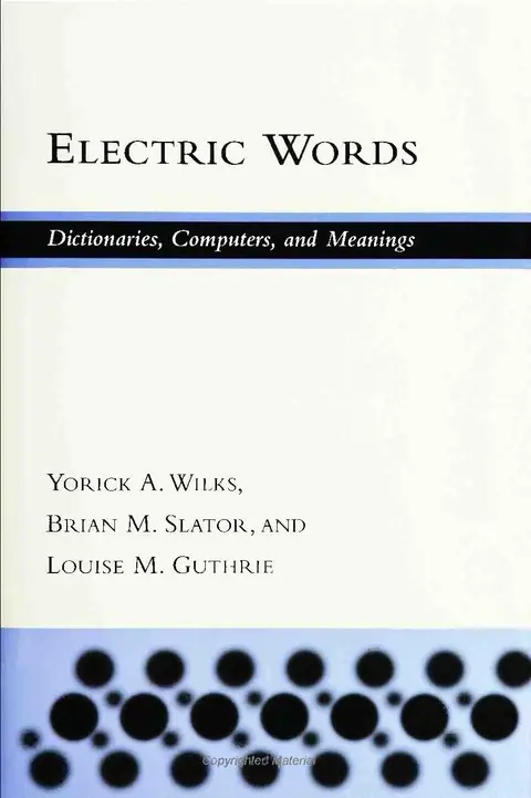 Cover of Electric Words