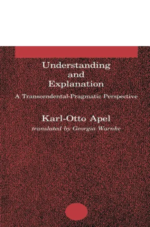 Cover of Understanding & Explanation