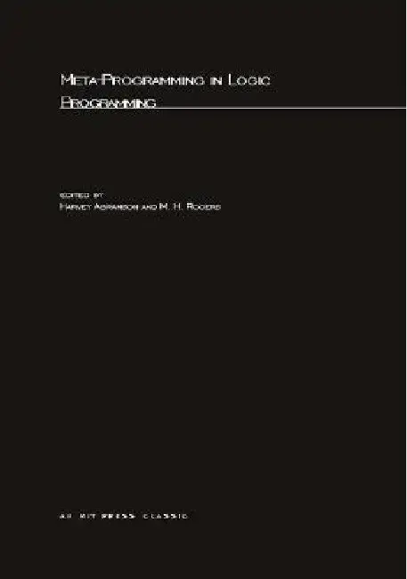 Cover of Meta-Programming in Logic Programming