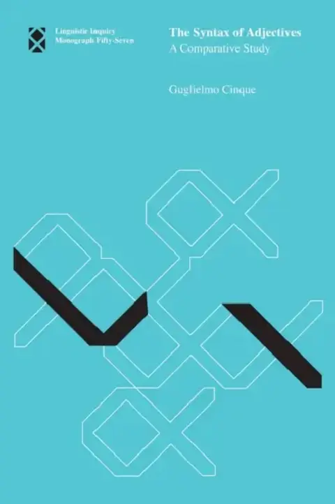 Cover of The Syntax of Adjectives