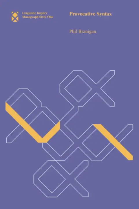 Cover of Provocative Syntax