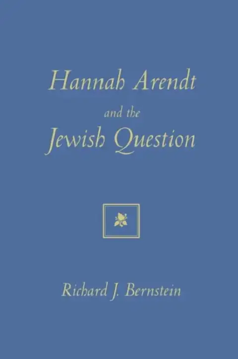 Cover of Hannah Arendt And The Jewish Question