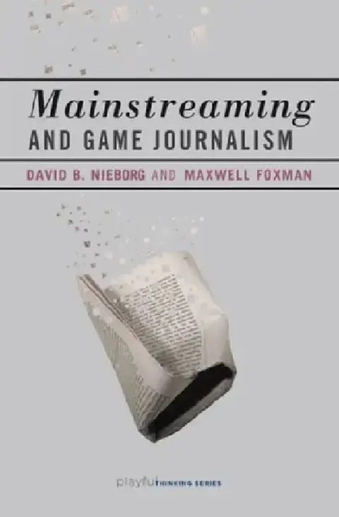 Cover of Mainstreaming and Game Journalism