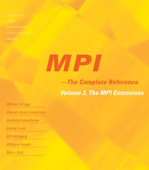Cover of Mpi the Complete Reference
