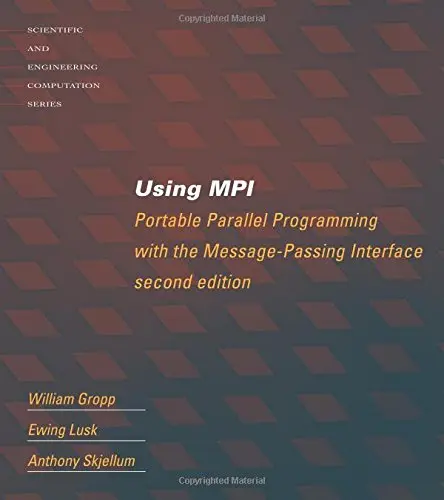 Cover of Using MPI – Portable Parallel Programming with the Message Passing Interface 2e