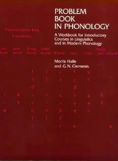 Cover of Problem Book in Phonology