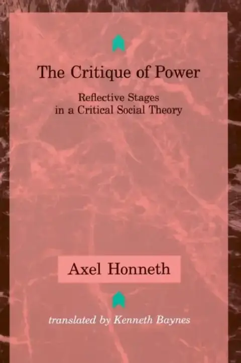 Cover of The Critique of Power