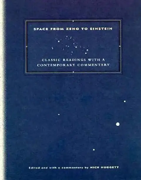 Cover of Space from Zeno to Einstein