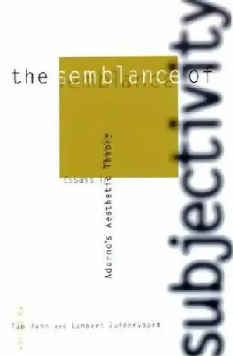 Cover of The Semblance of Subjectivity