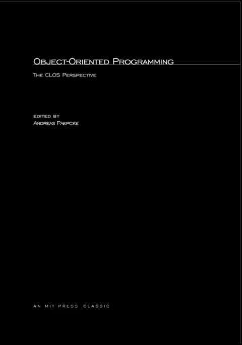 Cover of Object Oriented Programming – The CLOS Perspective