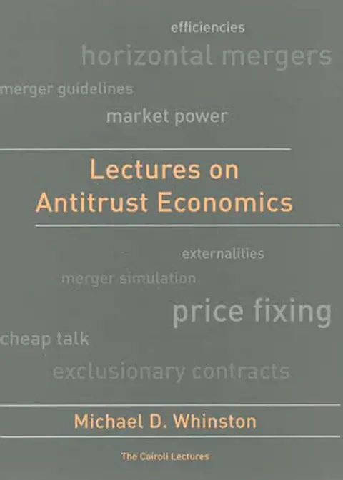 Cover of Lectures on Antitrust Economics