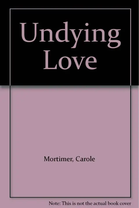 Cover of Undying Love