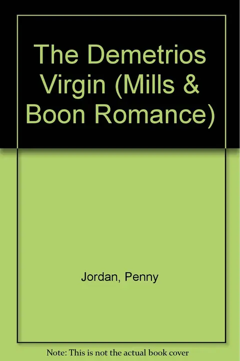 Cover of The Demetrios Virgin