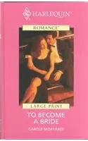 Cover of To Become A Bride