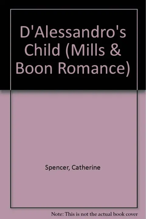 Cover of D'Alessandro's Child