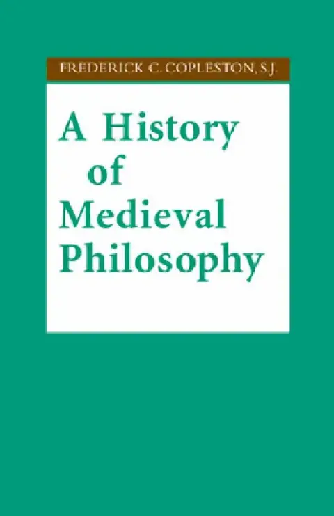 Cover of History of Medieval Philosophy