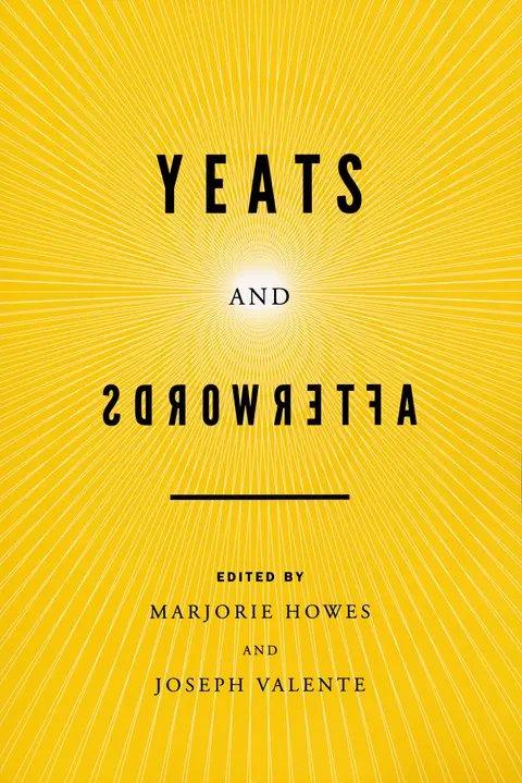 Cover of Yeats and Afterwords