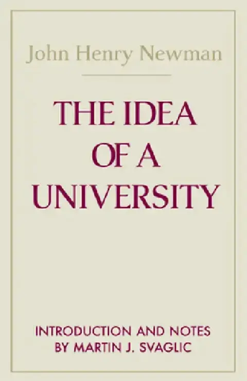 Cover of The Idea of a University