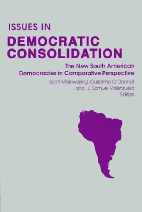 Cover of Issues in Democratic Consolidation