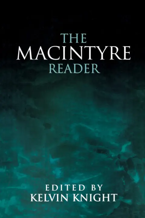 Cover of The Macintyre Reader