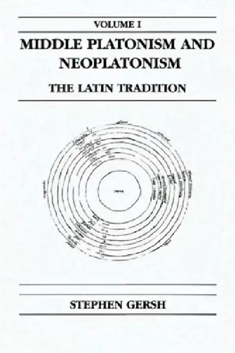 Cover of Middle Platonism and Neoplatonism, Volume 1
