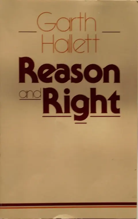 Cover of Reason and Right