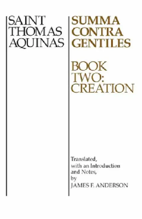 Cover of Summa Contra Gentiles