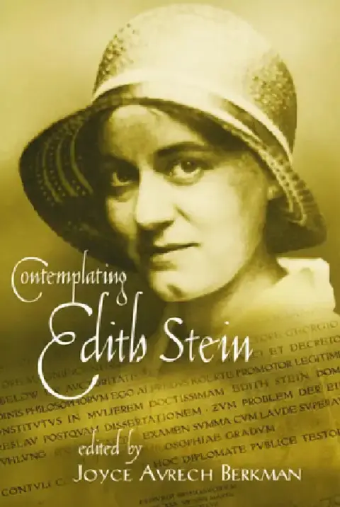 Cover of Contemplating Edith Stein