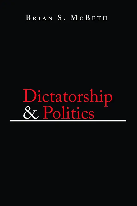Cover of Dictatorship & Politics