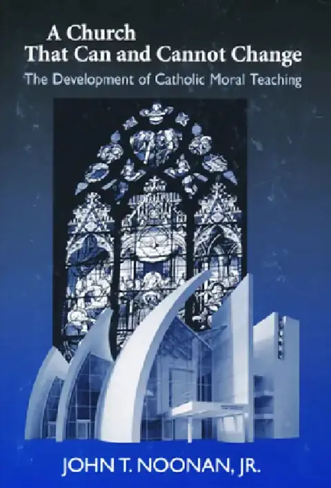 Cover of A Church That Can and Cannot Change