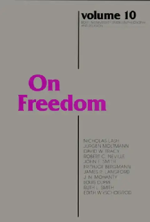 Cover of On Freedom