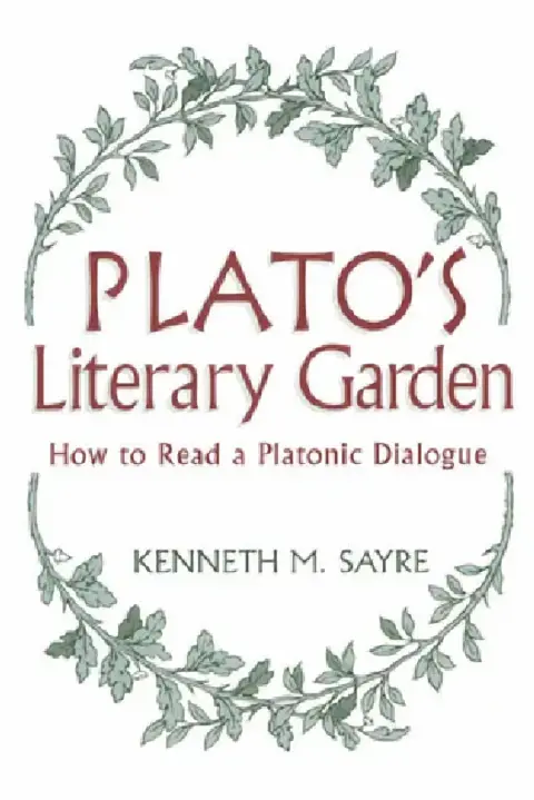 Cover of Plato's Literary Garden