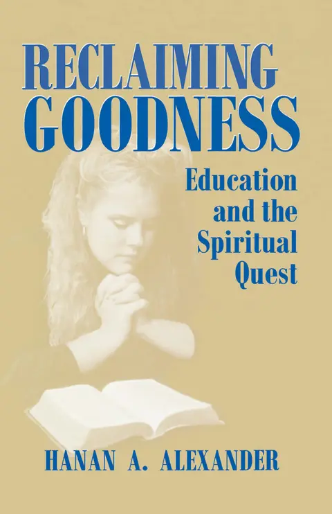 Cover of Reclaiming Goodness