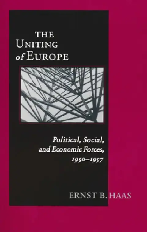 Cover of Uniting of Europe