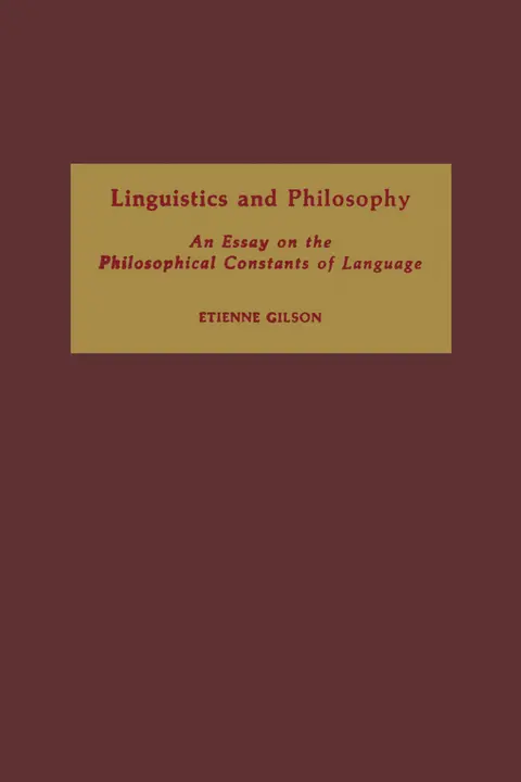 Cover of Linguistics and Philosophy