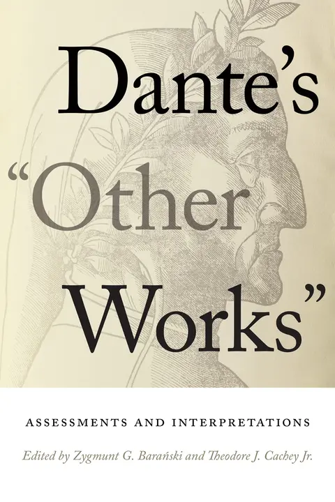Cover of Dante's "Other Works"