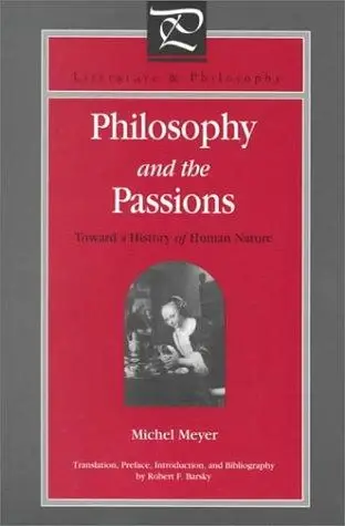Cover of Philosophy and the Passions