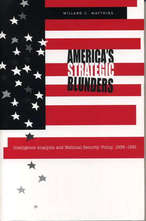 Cover of America's Strategic Blunders