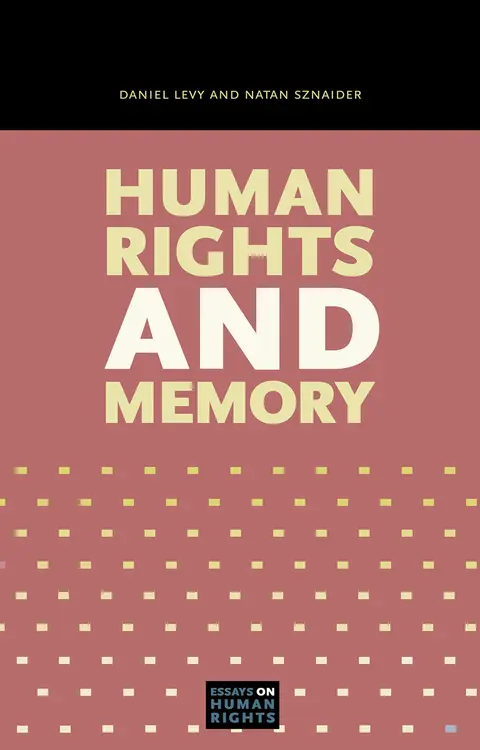 Cover of Human Rights and Memory