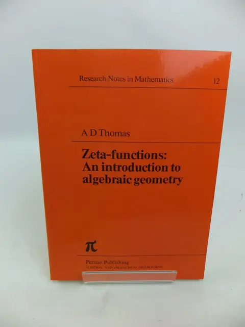 Cover of Zeta Functions