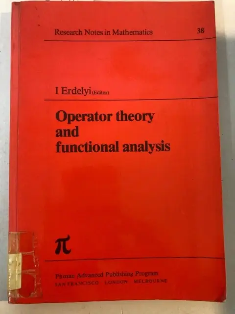 Cover of Operator Theory and Functional Analysis
