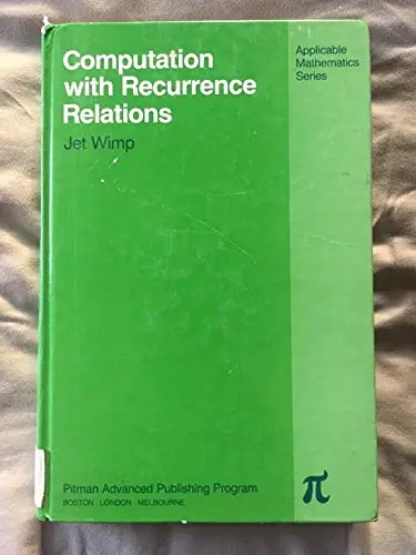 Cover of Computation with Recurrence Relations