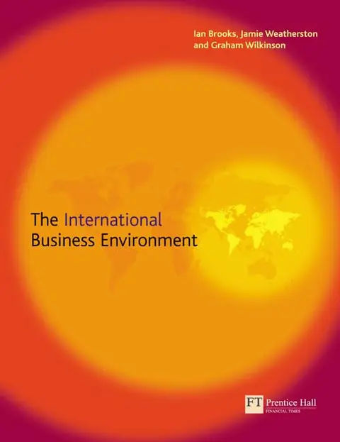 Cover of The International Business Environment