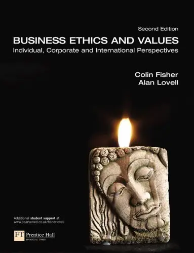 Cover of Business Ethics and Values
